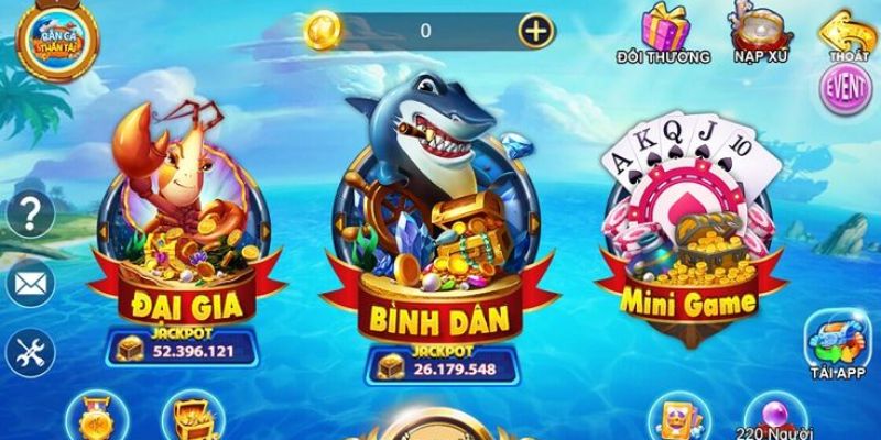 Thể loại game bắn cá thần tài được nhiều người đánh giá cao